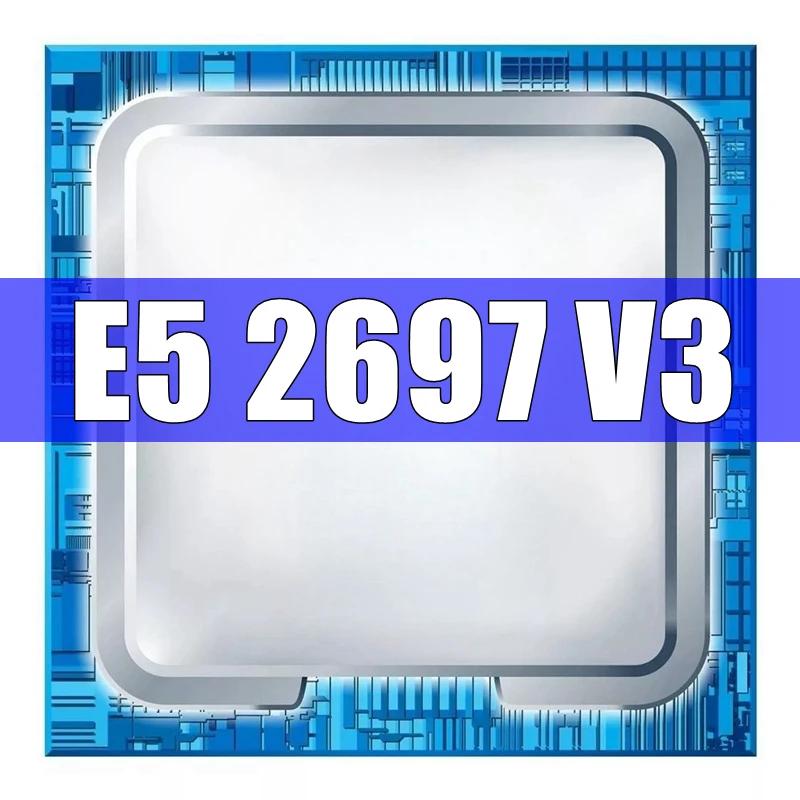XEON E5 2697 V3 2697V3, 2.6GHz 14 ھ 28  μ, L3 = 35M 145W LGA 2011-3 CPU